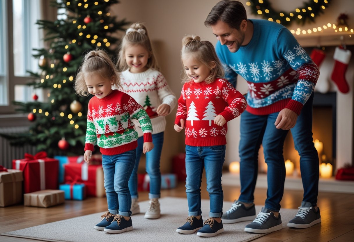 Saadan finder du de perfekte juletroejer og sko til boern online