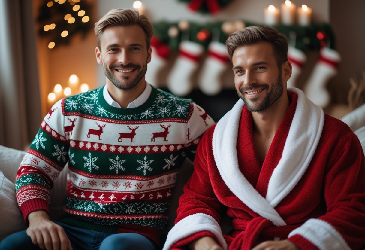 Saadan finder du den perfekte juletroeje og julebadekaaber til maend